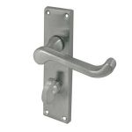 Jedo Victorian Scroll Lever on Back Plate