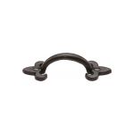 M.Marcus - Matt Black Iron Fleur-de-lys Cabinet Pull Handle