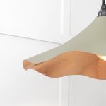Smooth Copper Flora Pendant in Tump