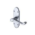 Project Hardware - Milton Short Door Handle on Plate
