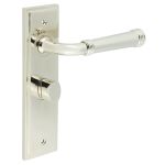 Burlington Highgate Door Handles On Back Plate with Turn & Release