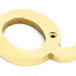 From the Anvil Polished Brass Letter