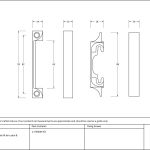 Black ½" Rebate Kit for Latch and Deadbolt