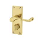 Jedo Victorian Scroll Lever on Back Plate