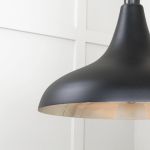 Smooth Nickel Frankley Pendant in Elan Black