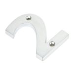 From The Anvil Satin Chrome Numeral