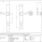 Anvil Monkeytail Slimline Lever Set