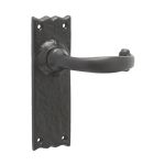 Antique Regal Suite Lever on Back Plate