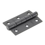 Black Ball Bearing Butt Hinge (pair)