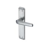 Heritage Brass - Deco Door Handle on Plate