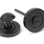 Anvil Round Thumbturn Set (Plain)