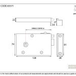 Anvil Bathroom Latch