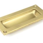 Satin Brass Flush Handle
