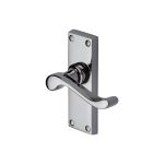 Heritage Brass - Bedford Short Door Handle on Plate