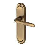 Heritage Brass - Henley Door Handle on Plate