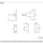 From The Anvil Fanlight Catch + Two Keeps