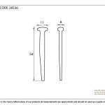 Black Oxide Rosehead Nail (1kg)