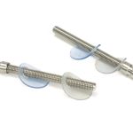 Satin SS (304) 100mm Back to Back Fixings for T Bar (2) - Offset