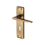 Heritage Brass - Kendal Door Handle on Plate