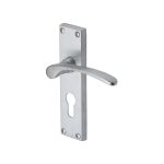 Heritage Brass - Sophia Door Handle on Plate
