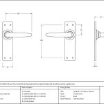 From The Anvil Black Smooth Lever Set