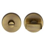 Heritage Brass - Round Bathroom Turn & Release - V1018