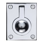 Heritage Brass - Flush Ring Cabinet Pull