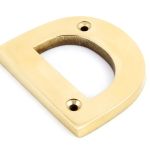 From the Anvil Polished Brass Letter