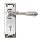From The Anvil Reeded Lever on Backplate Set