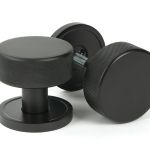 Anvil Brompton Mortice/Rim Knob Set (Plain)