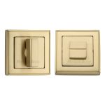 Heritage Brass - Square Bathroom Turn & Release - DEC7030