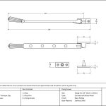 Anvil Casement Hinton Stay