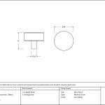 Anvil Kelso Cabinet Knob