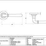 Newbury Lever on Rose Set (Plain) - Unsprung