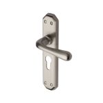 Heritage Brass - Charlbury Door Handle on Plate