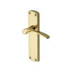 Heritage Brass - Diplomat Door Handle on Plate