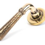Anvil Hammered Newbury Lever on Rose Set (Plain) Unsprung