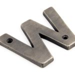 From The Anvil Antique Pewter Letter