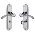 Heritage Brass - Maya Door Handle on Plate