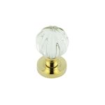 Jedo Pumpkin Glass Mortice Knob