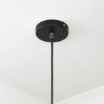 Smooth Brass Frankley Pendant in Elan Black