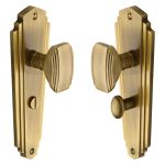 Heritage Brass - Charlston Door Knob on Plate