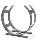 Pewter Curved Log Holder - Small