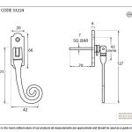 Anvil Monkeytail Fastener