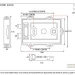 Iron Davenport Rim Lock