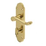 Jedo Epsom Suite Lever on Back Plate