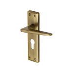 Heritage Brass - Kendal Door Handle on Plate