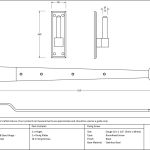 From the Anvil Hook & Band Hinge - Cranked (pair)