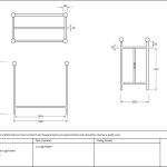 Matt Black Rectangular Log Holder