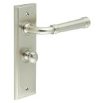 Burlington Highgate Door Handles On Back Plate with Turn & Release